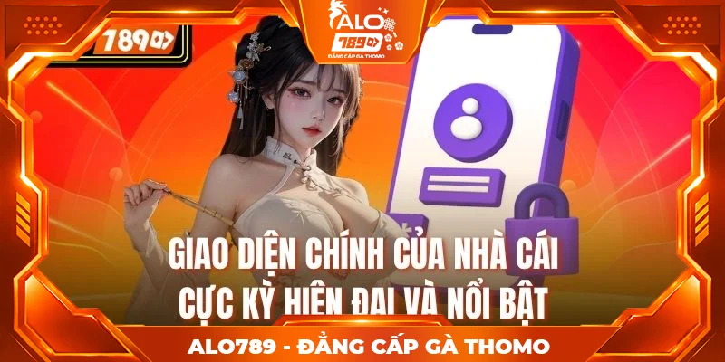 Giao diện chính của nhà cái cực kỳ hiện đại và nổi bật