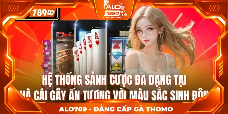 Hệ thống sảnh cược đa dạng tại nhà cái gây ấn tượng với màu sắc sinh động