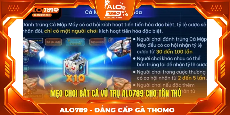 Mẹo chơi Bắt Cá Vũ Trụ ALO789 cho tân thủ