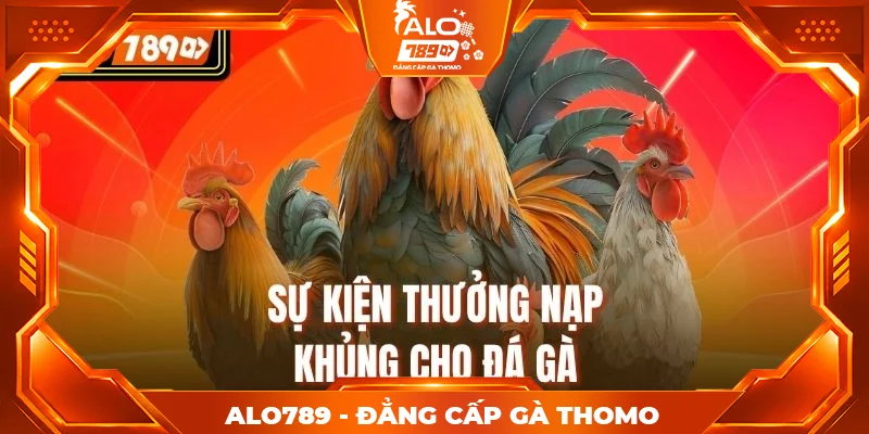 Sự kiện thưởng nạp khủng cho đá gà