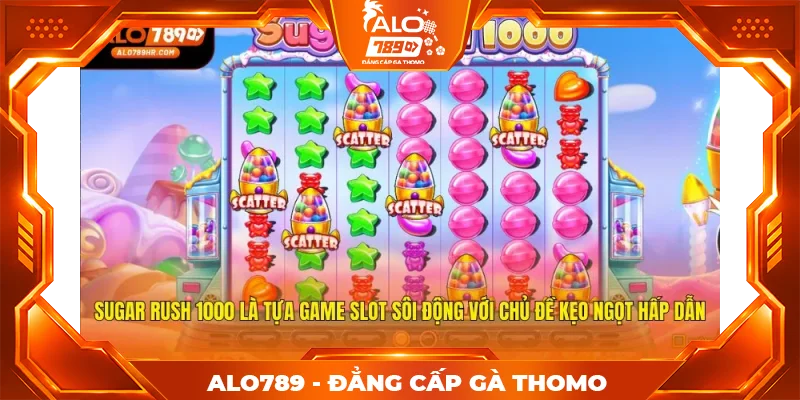 Sugar Rush 1000 là tựa game slot sôi động với chủ đề kẹo ngọt hấp dẫn Sugar Rush 1000 là tựa game slot sôi động với chủ đề kẹo ngọt hấp dẫn